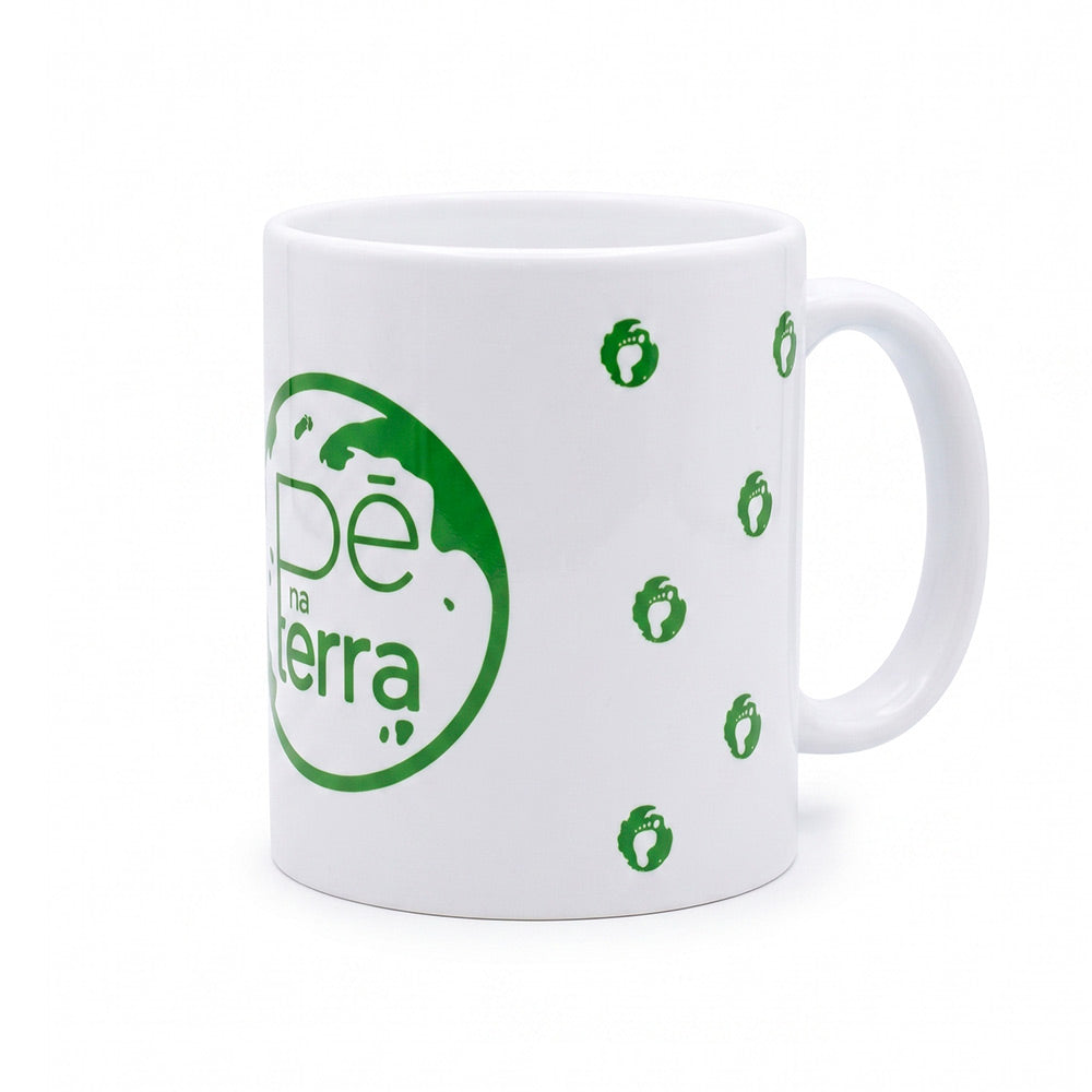 Caneca #Pé na Terra - Mais perto da Natureza