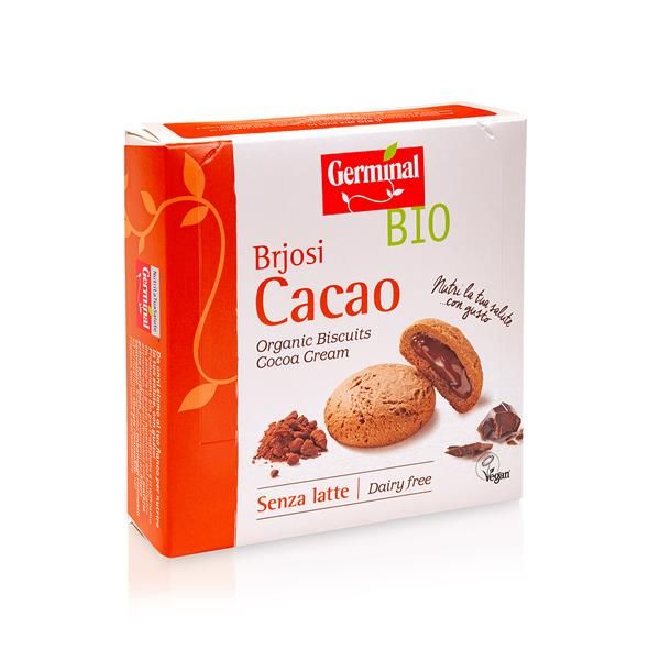 Biscoitos creme de cacau - Germinal BIO