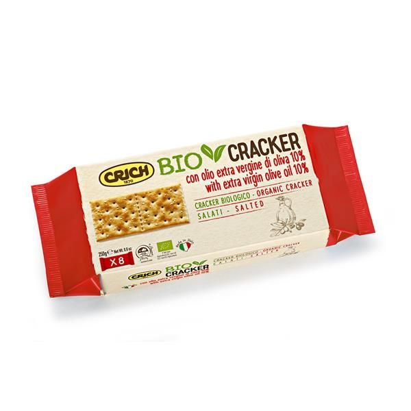 Crich Crackers Bio com Sal E Azeite Virgem Extra