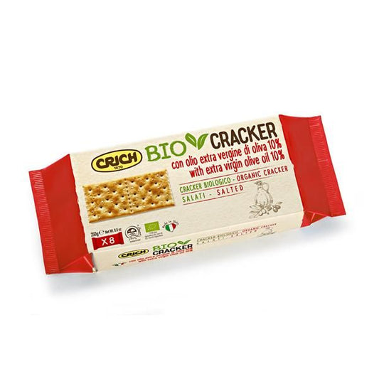 Crich Crackers Bio com Sal E Azeite Virgem Extra