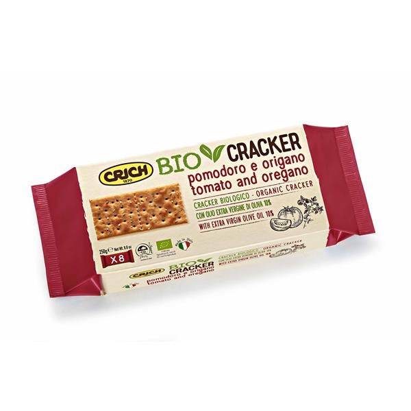 Crich Crackers Bio com Tomate e Orégãos