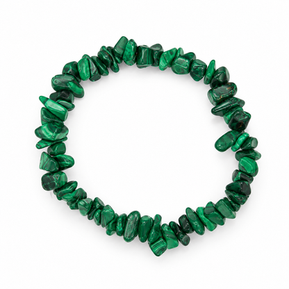 Pulseira Chips de Malaquite