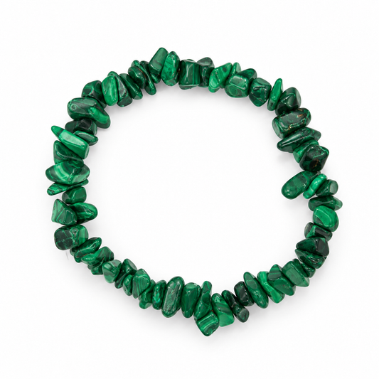 Pulseira Chips de Malaquite