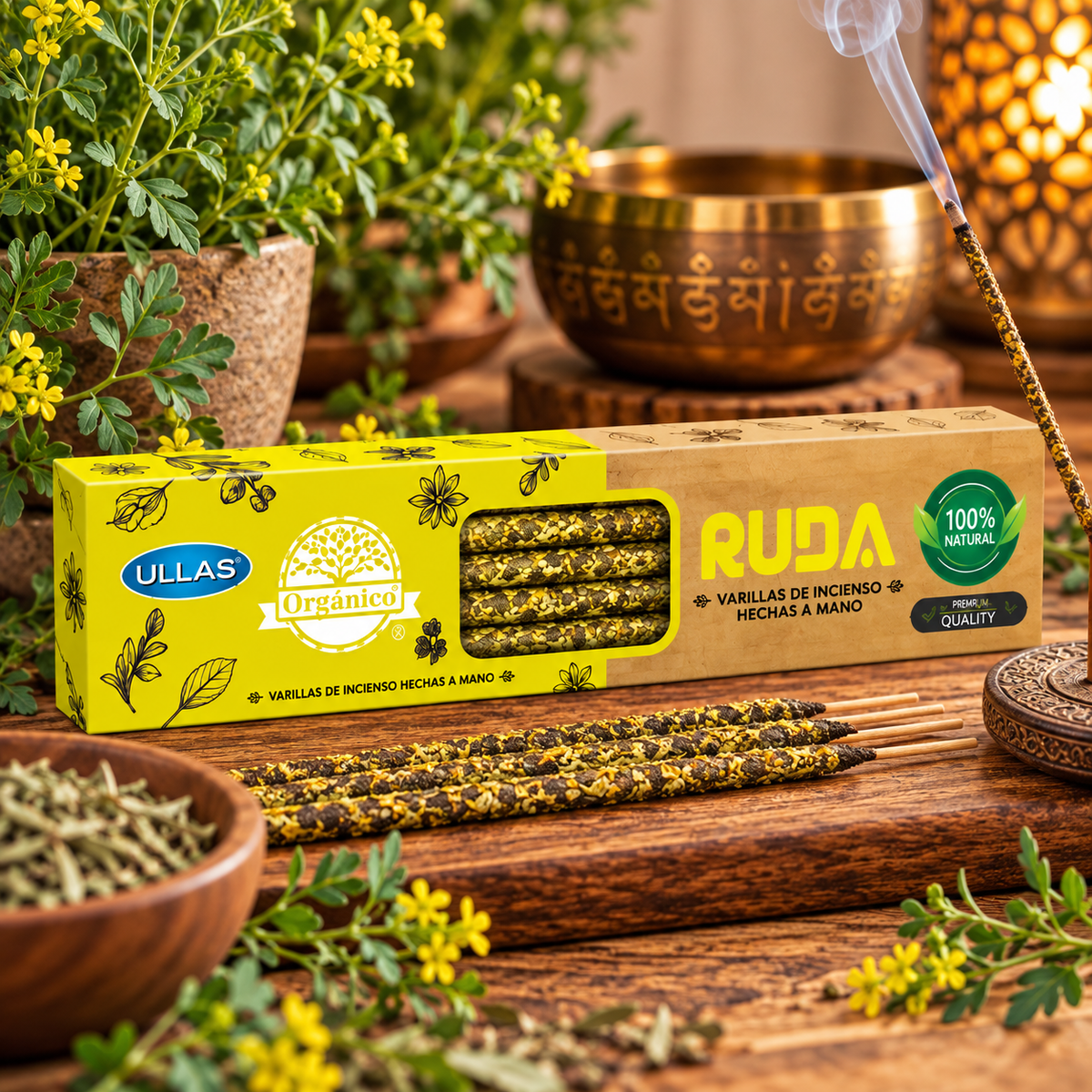 Incenso Natural de Arruda Ullas