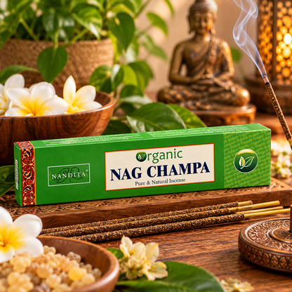 Incenso Orgânico Nandita Nag Champa