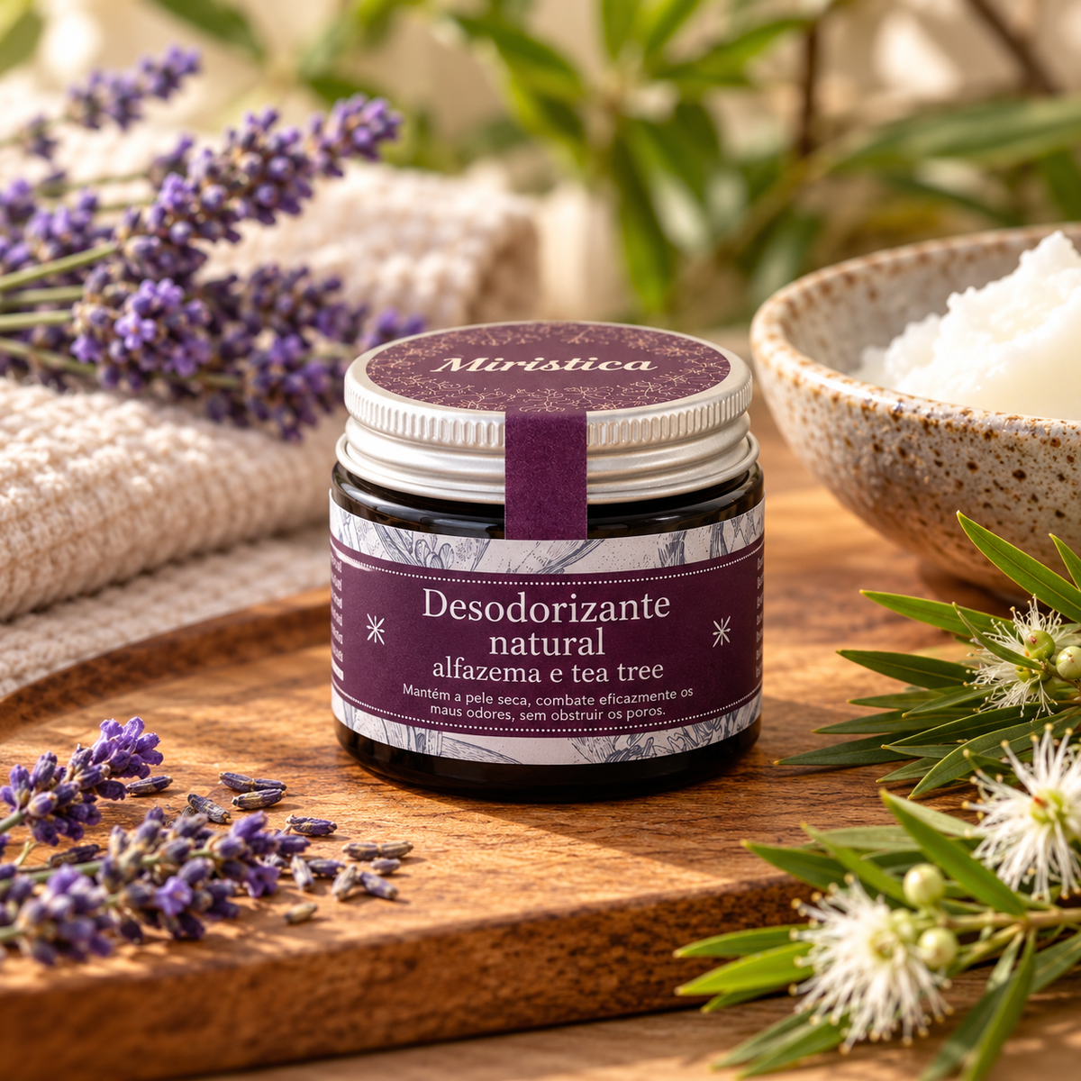 Desodorizante Natural de Alfazema — Mirística