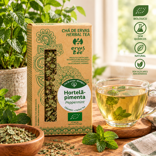Chá  Ervas da Zoe Bio - Hortelã Pimenta