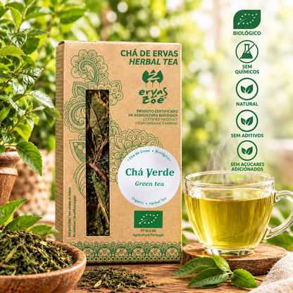 Chá  Ervas da Zoe Bio - Chá Verde