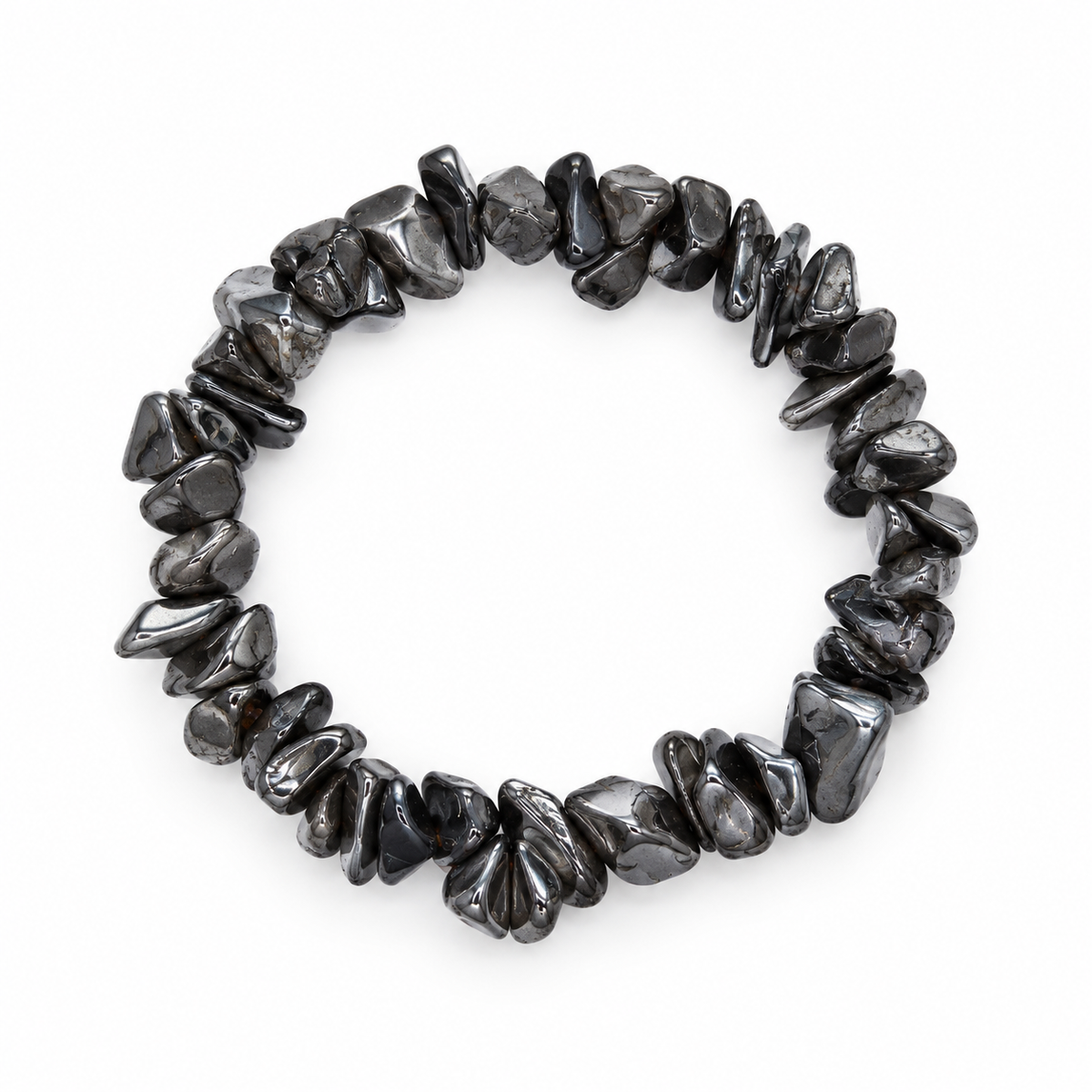 Pulseira Chips de Hematite