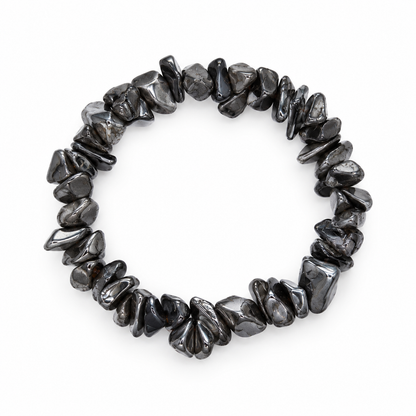 Pulseira Chips de Hematite