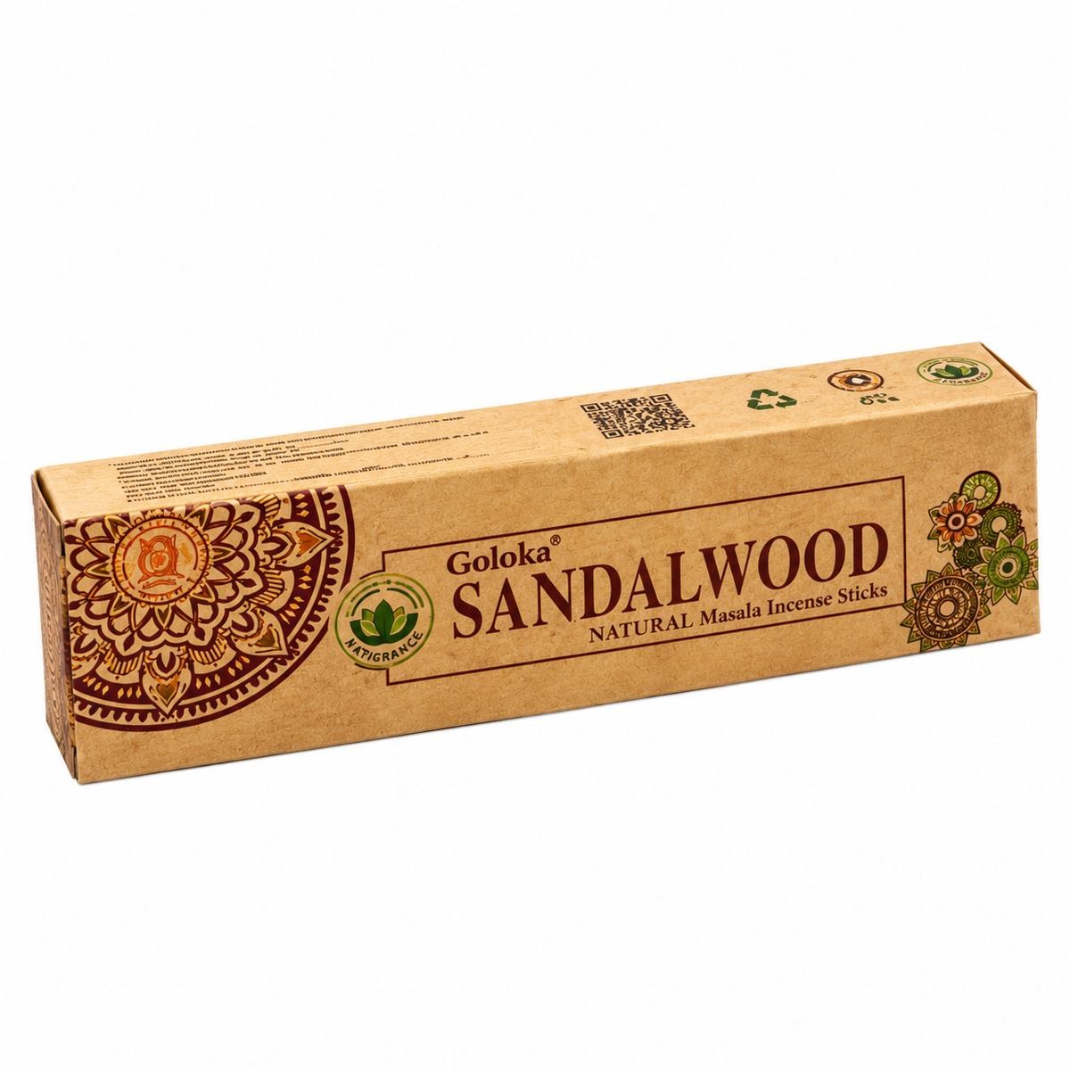 Incenso de Sândalo Orgânico Goloka