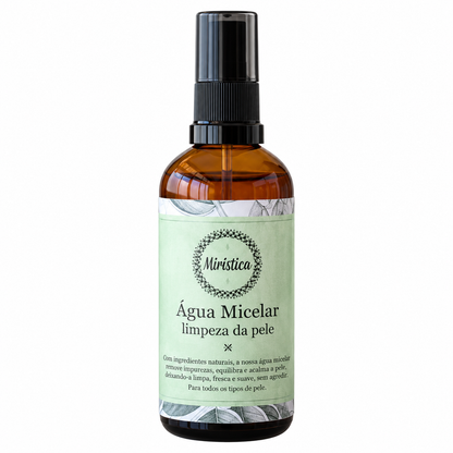 Água Micelar Desmaquilhante e de Limpeza — Mirística