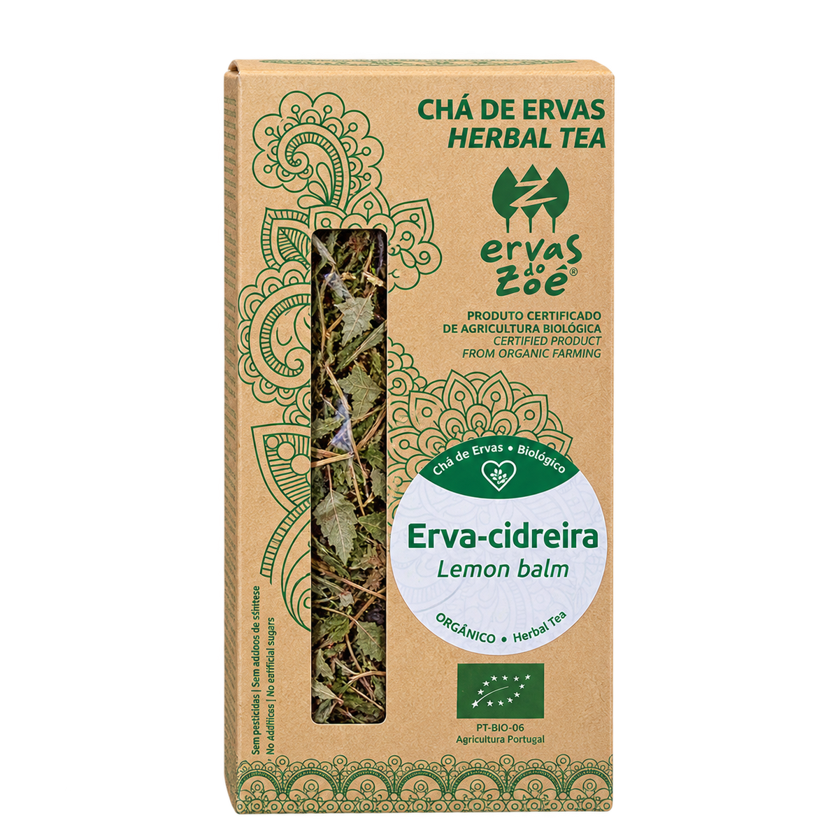Chá  Ervas da Zoe Bio - Erva Cidreira