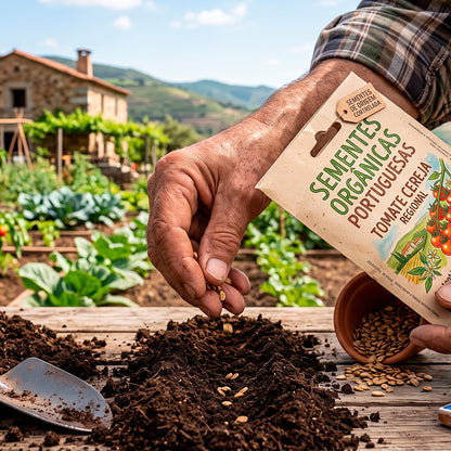 Sementes orgânicas sustentáveis - Tomate Cereja