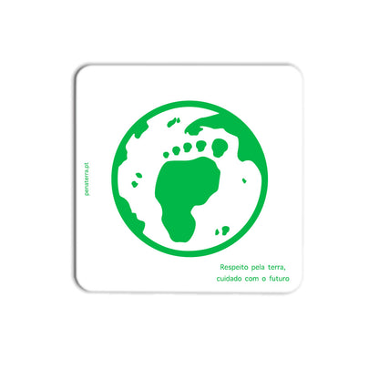 Íman #Pé na Terra - Respeito pela Terra, cuidado com o futuro