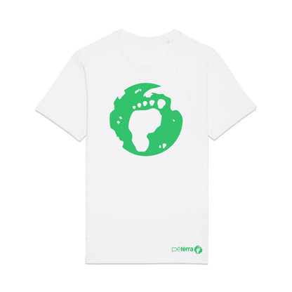 T-shirt orgânica e sustentável #Pé na Terra - Hoje, pela terra de amanhã